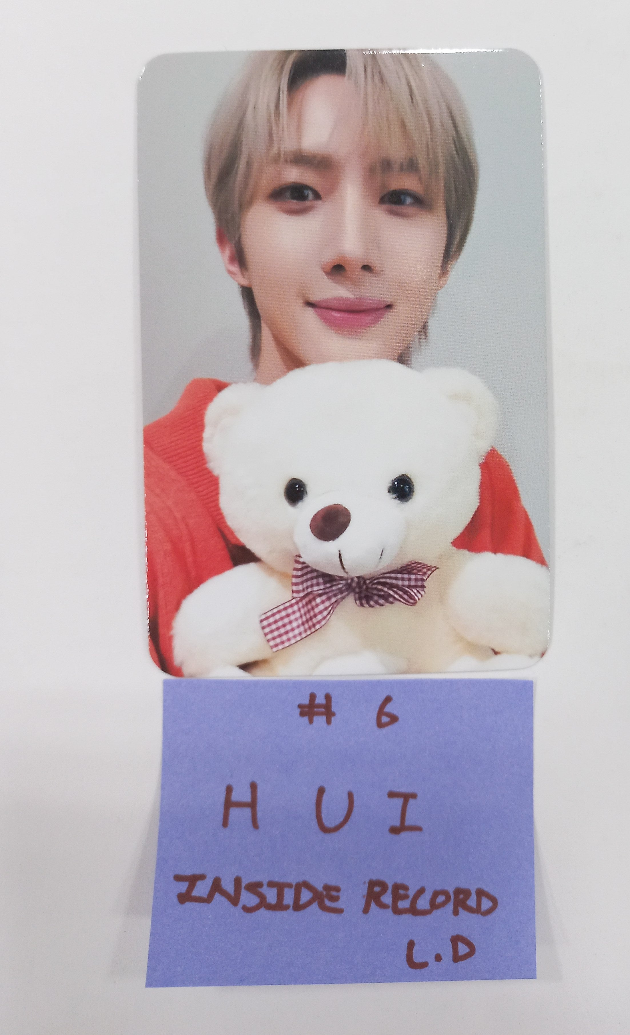 HUI "WHU IS ME : Complex" 1st Mini - Inside Record Lucky Draw Event ...