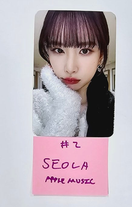 SEOLA (Of WJSN) "INSIDE OUT" - Apple Music Fansign Event Photocard Round 2 [24.3.4]