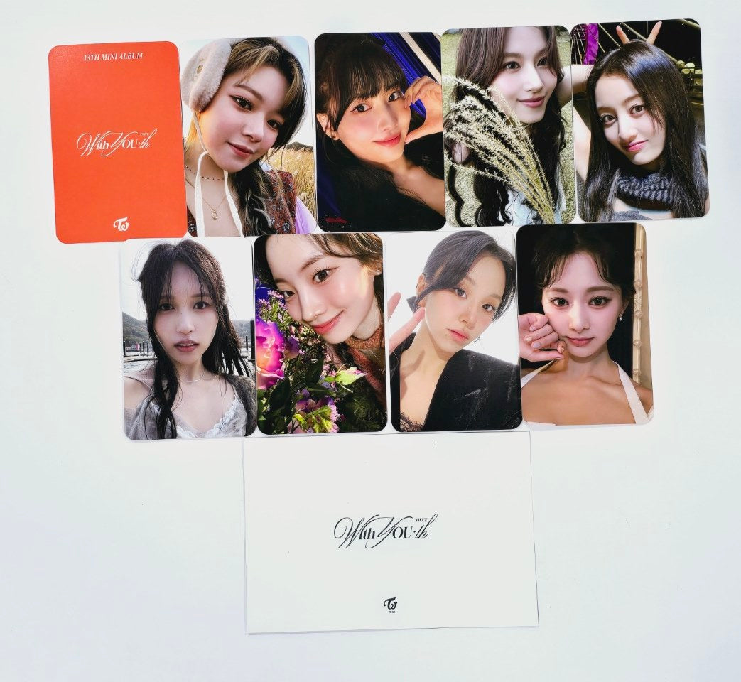 TWICE "With YOU-th" Mini 13th - Yes24 Pre-Order Benefit Photocard [24.3.4]