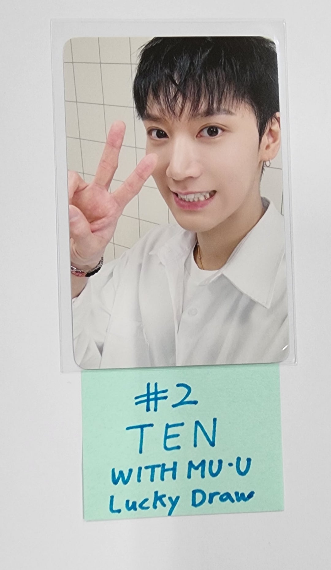 TEN 1st Mini "TEN" - Withmuu Lucky Draw Event Photocard [24.3.5]