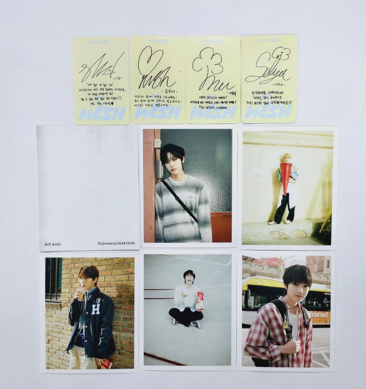 NCT Wish "WISH" - Official Photocard, Polaroid [24.3.5]