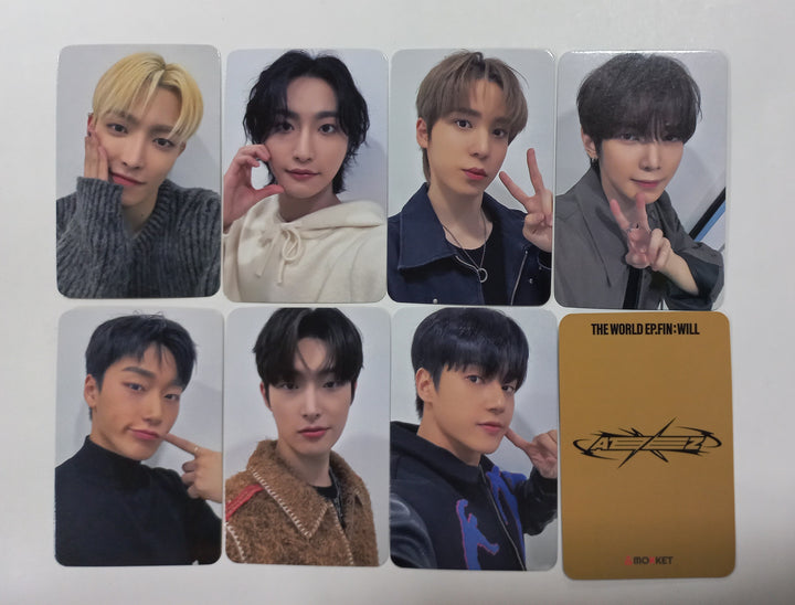 Ateez "The World Ep.Fin : Will" - Mokket Shop Fansign Event Photocard Round 3 [24.3.14]