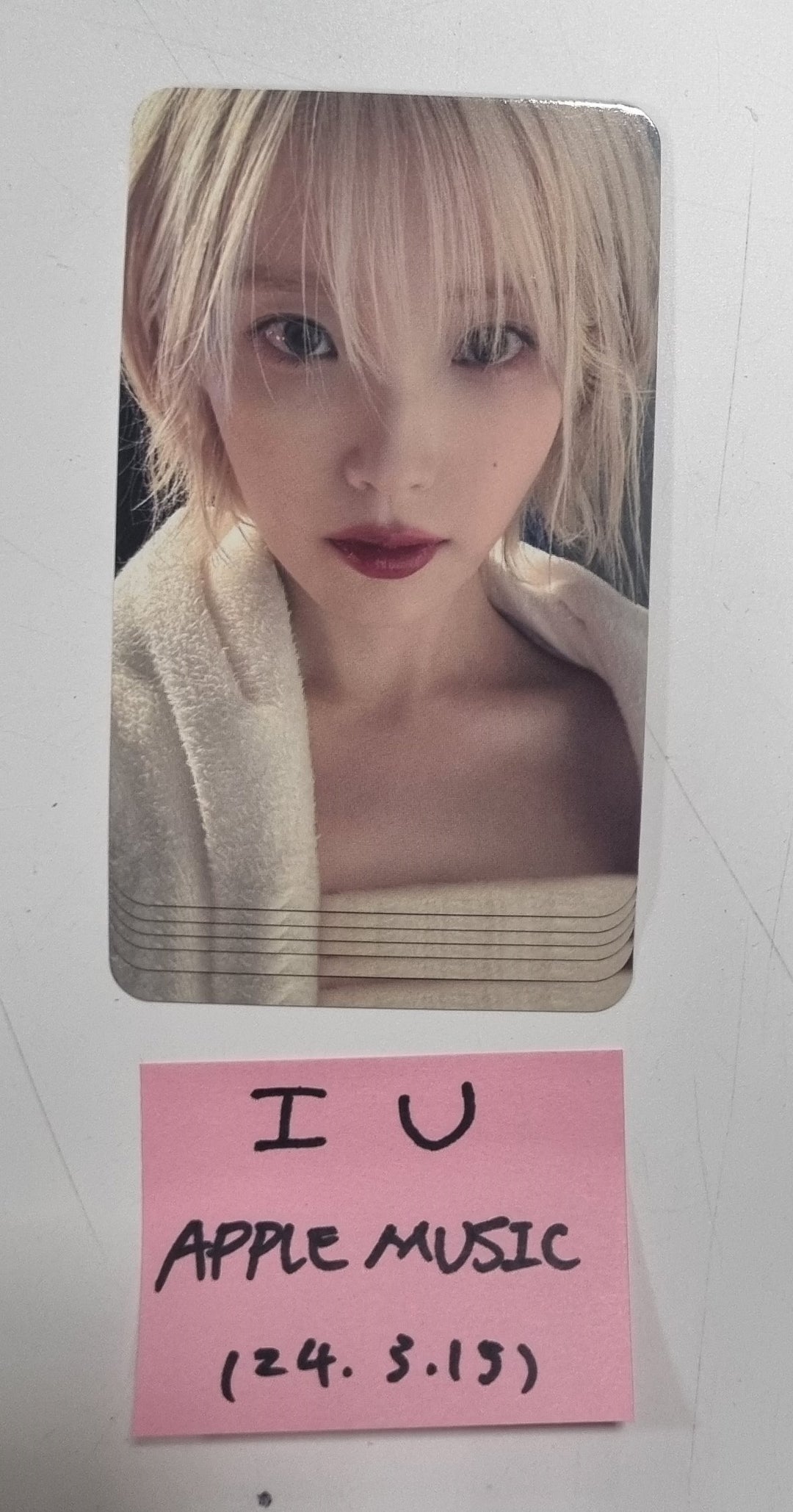IU "The Winning" - Apple Music Fansign Event Photocards Round 2 [24.3.15]