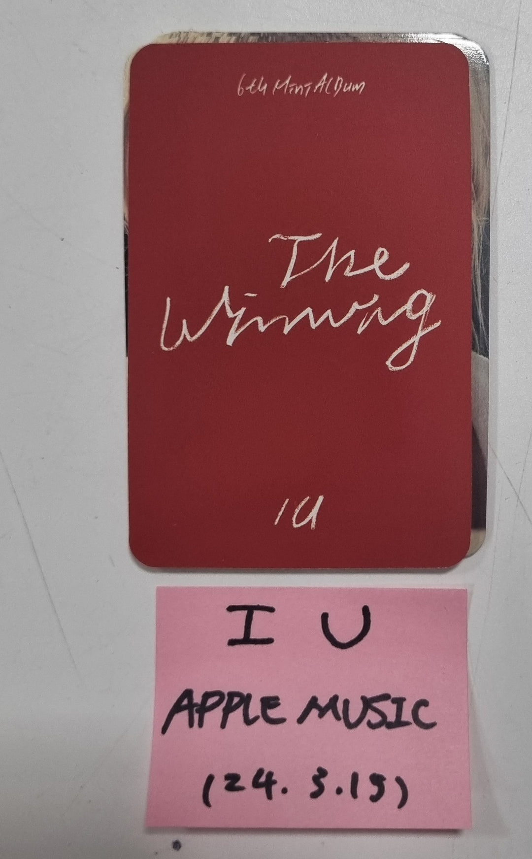 IU "The Winning" - Apple Music Fansign Event Photocards Round 2 [24.3.15]