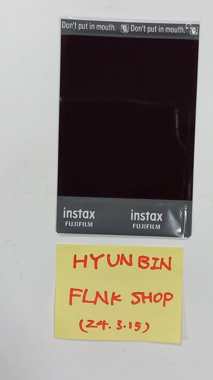 Hyun Bin (Of TRI.BE) "Diamond" - Hand Autographed(Signed) Polaroid [24.3.15]