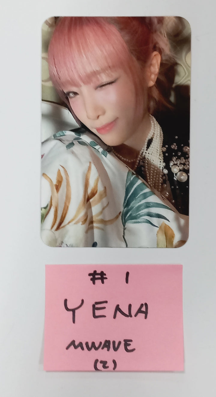 YENA "Good Morning" - MWave Signed Album Event Photocard [24.3.15]