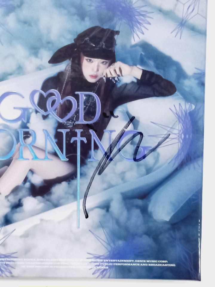 Yena "Good Morning" 3rd Mini - MWave Signed Album Event Album [24.3.15]