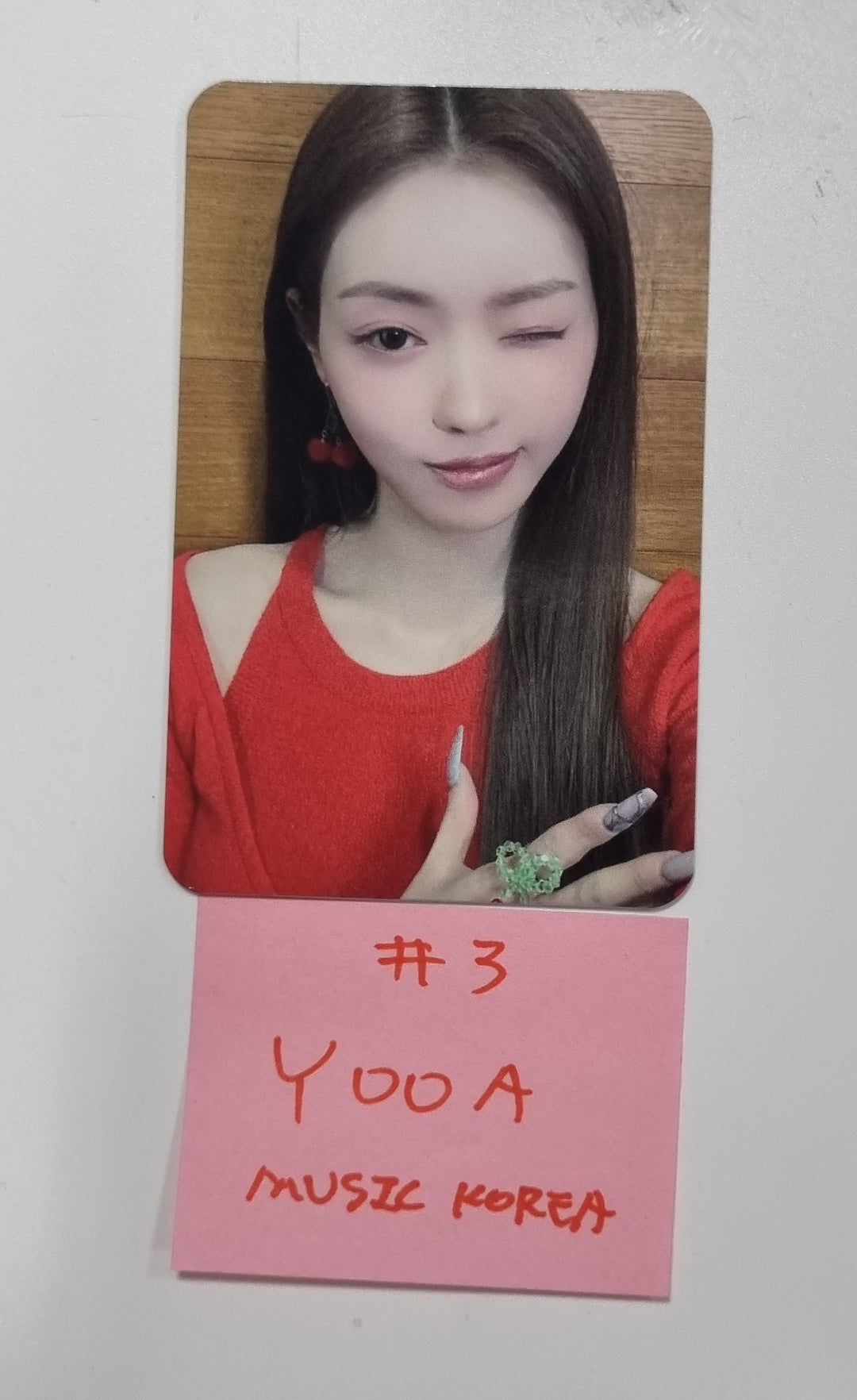 YOOA (Of Oh My Girl) "Borderline" - Music Korea Pre-Order Benefit Photocard [Kit Ver.] [24.3.21]