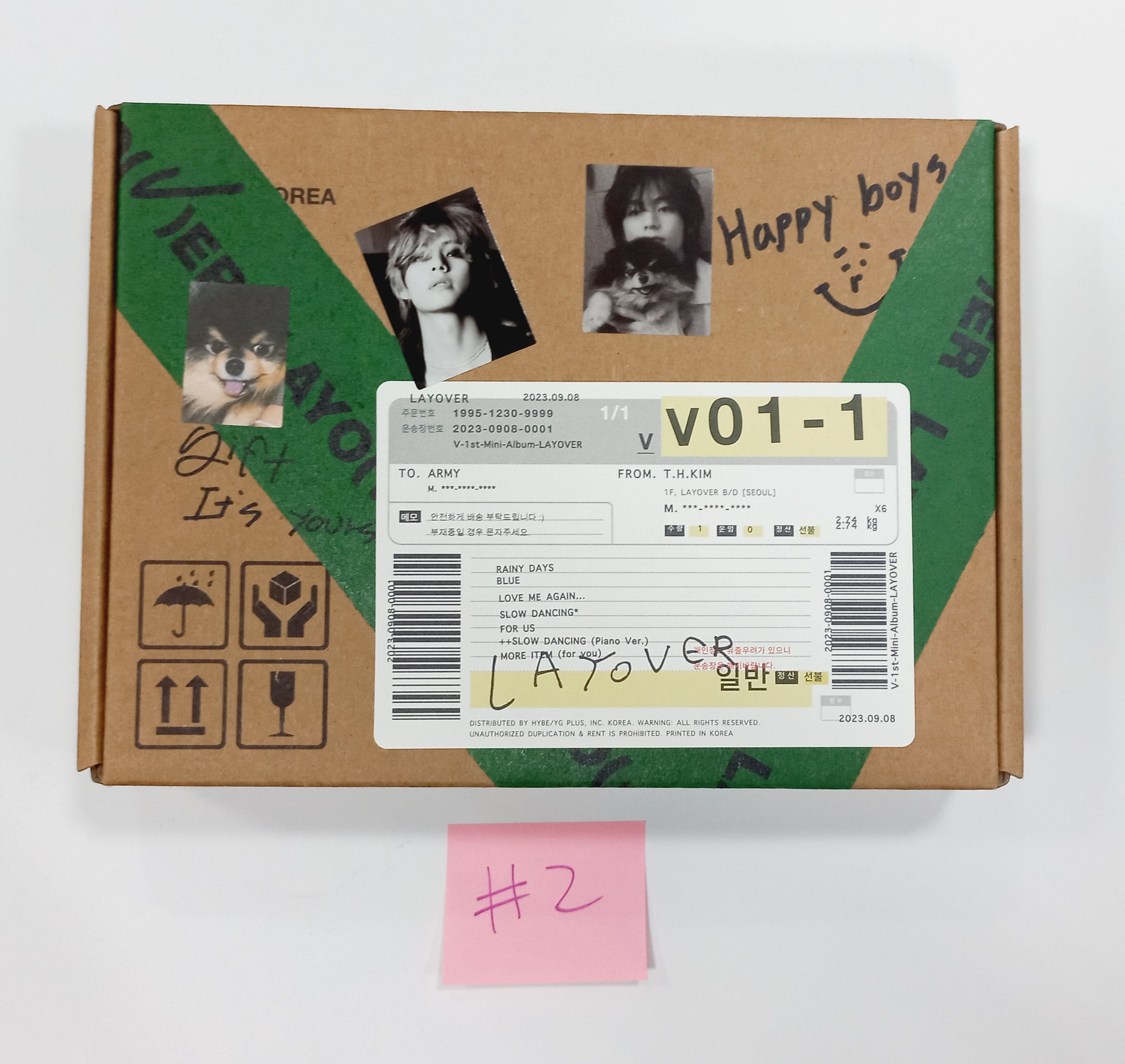 BTS - Hand Autographed(Signed) Promo Album [24.3.21