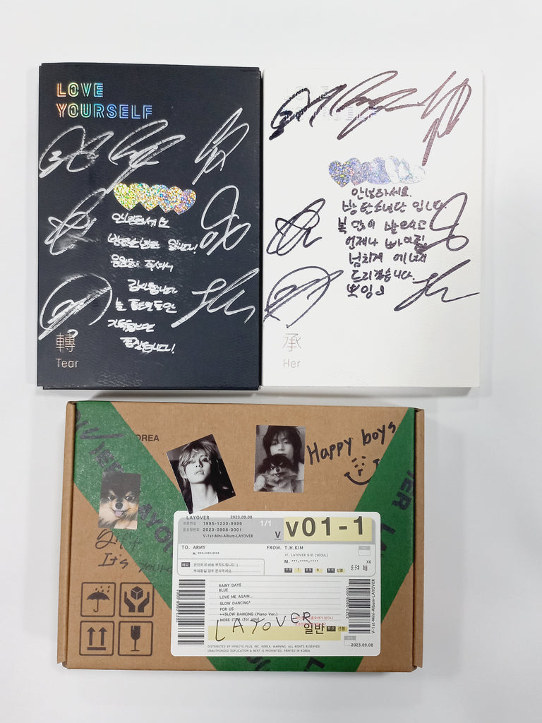 BTS - Hand Autographed(Signed) Promo Album [24.3.21