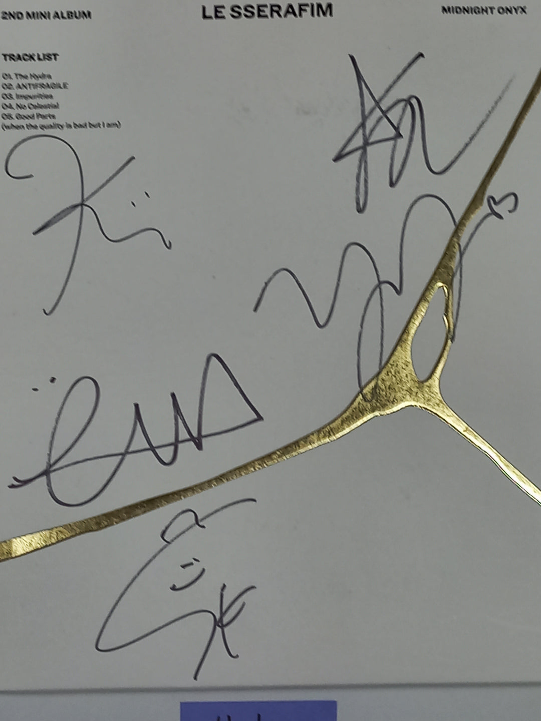 IVE, LE SSERAFIM - Hand Autographed(Signed) Promo Album [24.3.22]