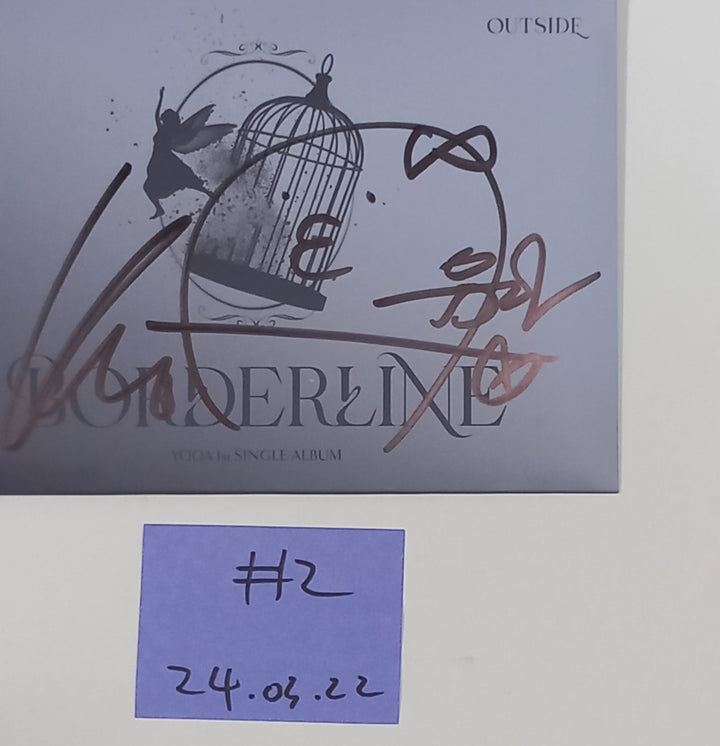 ユア (Of Oh My girl) 「Borderline」 - 直筆サイン入りプロモアルバム [24.3.22]