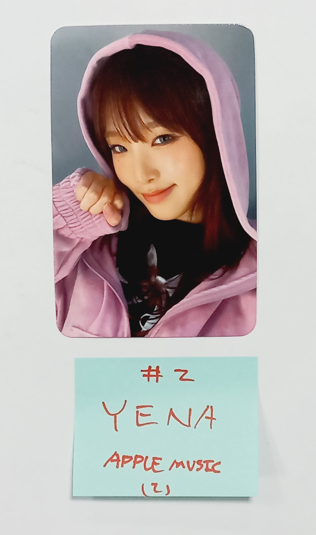 YENA "Good Morning" - Apple Music Fansign Event Photocard Round 3 [24.3.25]