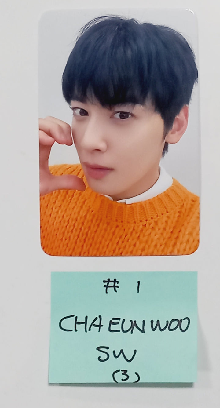 CHA EUN-WOO (Of ASTRO) "ENTITY" - Soundwave Fansign Event Photocard [24.3.25]