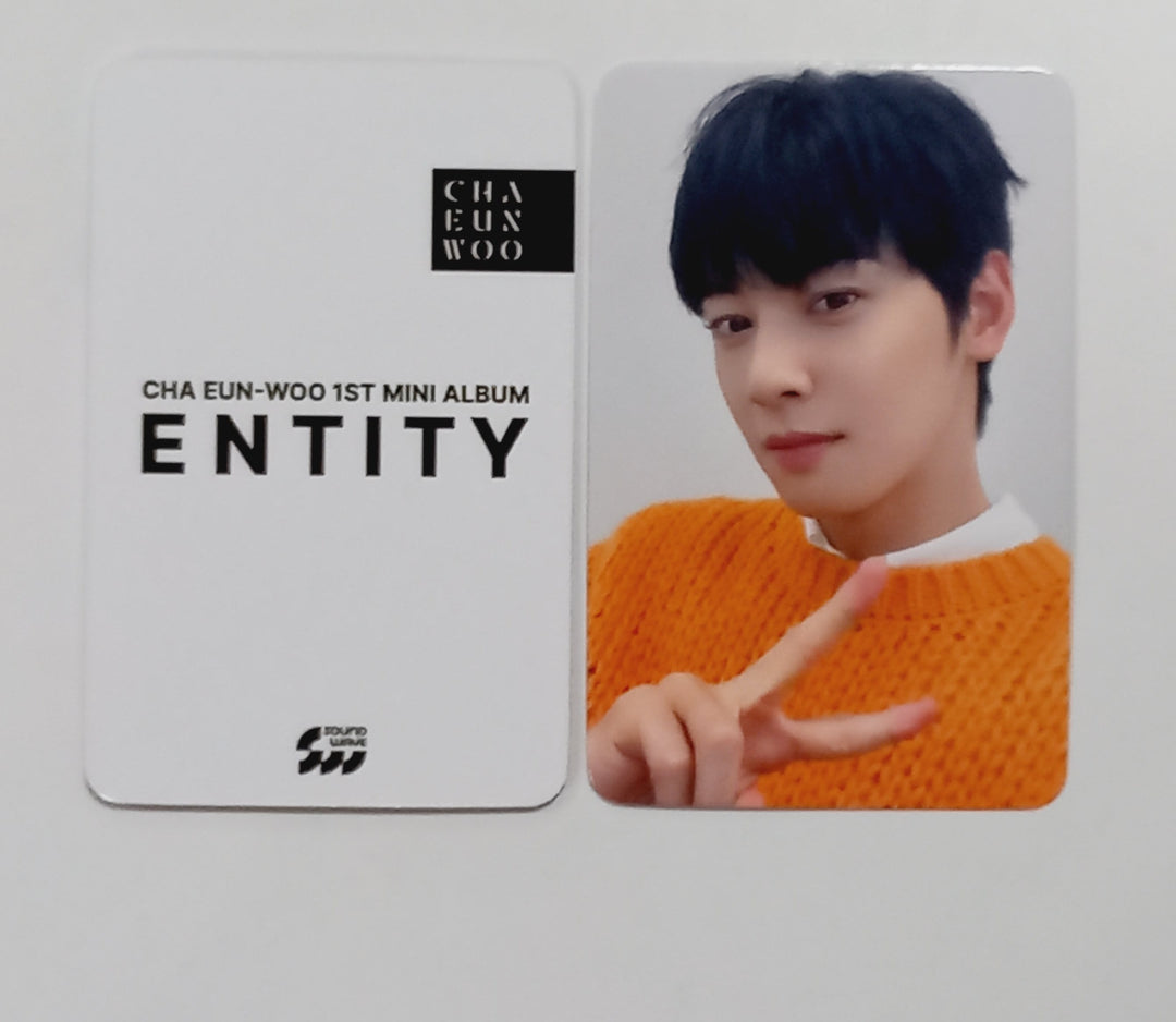 CHA EUN-WOO (Of ASTRO) "ENTITY" - Soundwave Fansign Event Photocard [24.3.25]