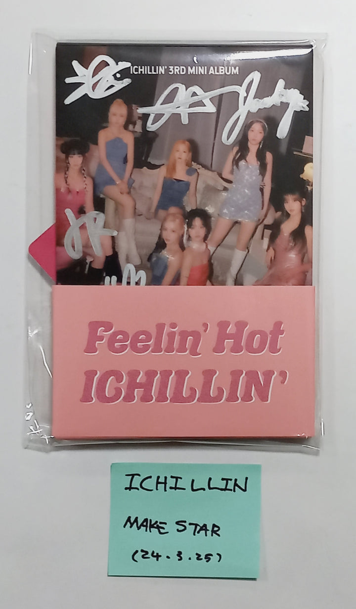 ICHILLIN "FEELIN' HOT" - Hand Autographed(Signed) Album [Poca Ver.] [24.03.25]