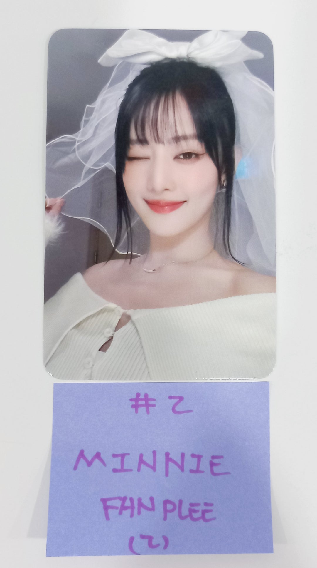 (g) I-DLE "2" 2nd Full Album - Fan Plee Fansign Event Photocard [24.3.27]