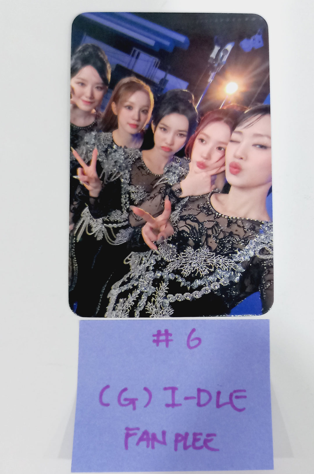 (g) I-DLE "2" 2nd Full Album - Fan Plee ファンサイン会フォトカード [24.3.27]