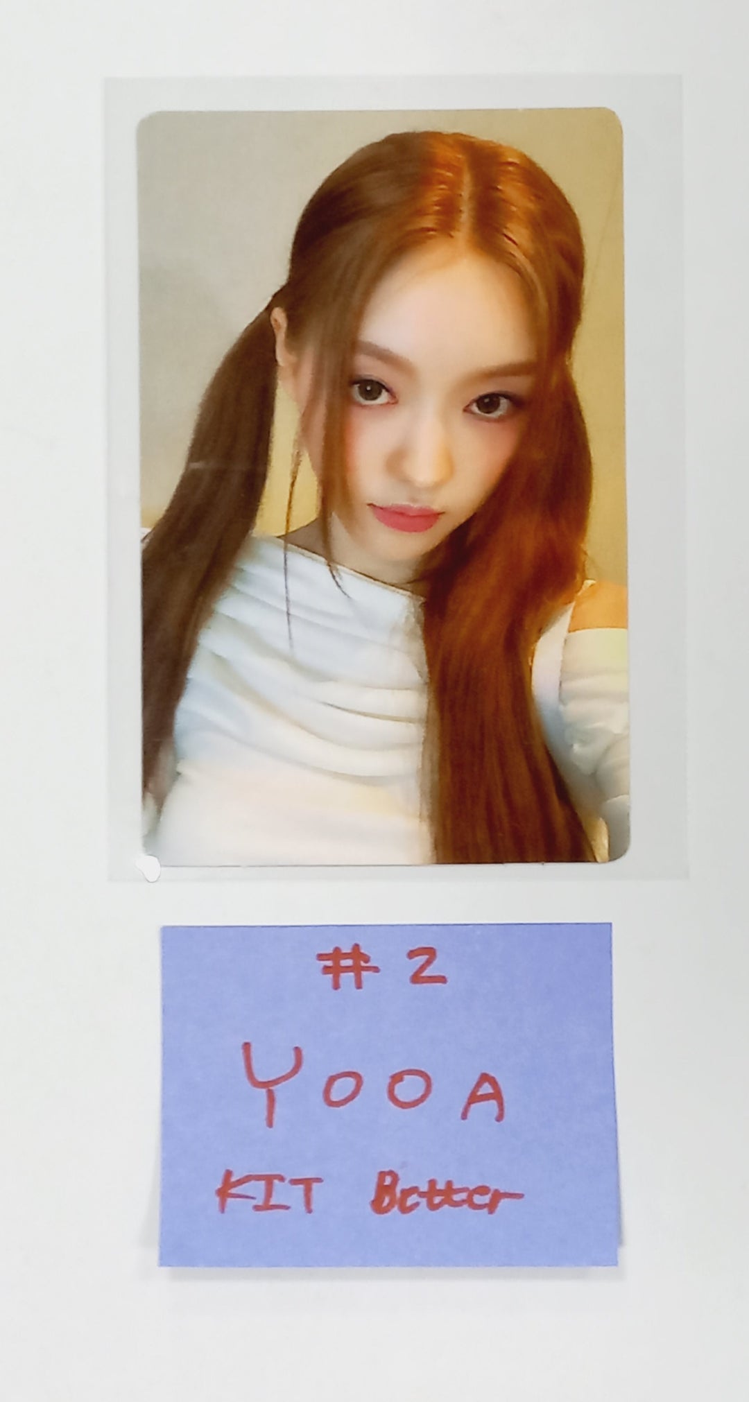 YOOA (Of Oh My Girl) "Borderline" - Kit Better Fansign Event Photocard Round 2 [Kit Ver.] [24.3.29]