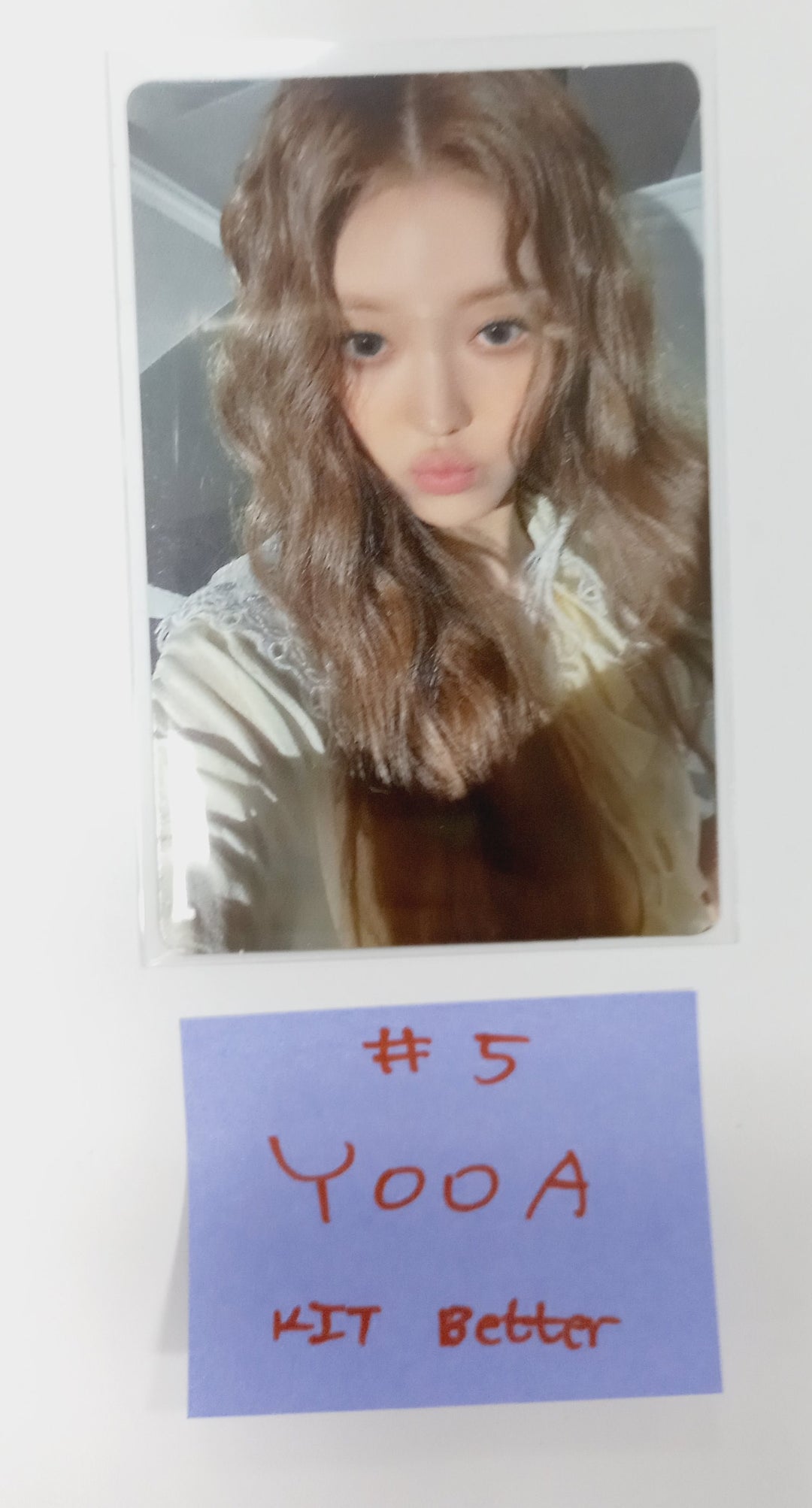 YOOA (Of Oh My Girl) "Borderline" - Kit Better Fansign Event Photocard Round 2 [Kit Ver.] [24.3.29]