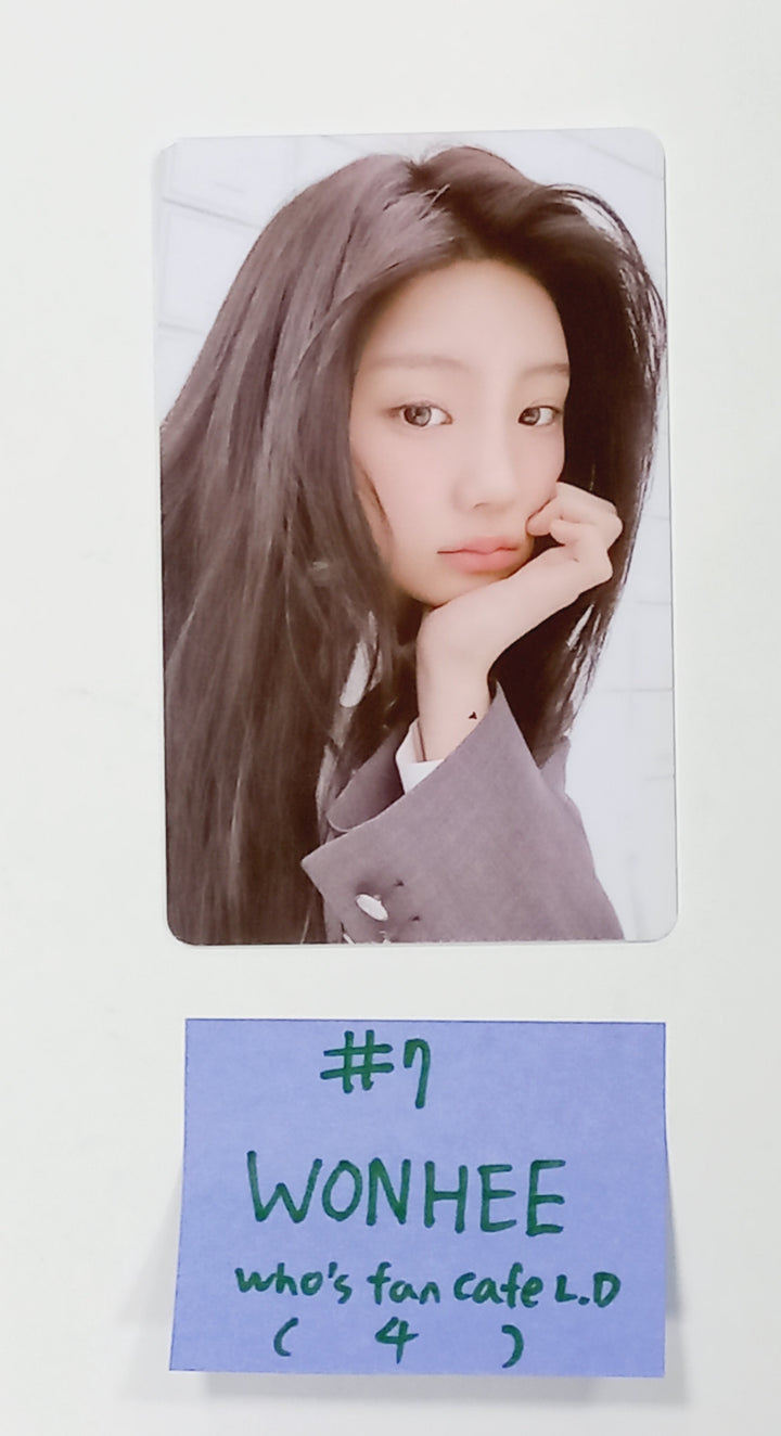 ILLIT "SUPER REAL ME" - Who's Fan Cafe Luckydraw Event PVC Photocard, Drink Event 4 x 6 Photo [24.3.29]