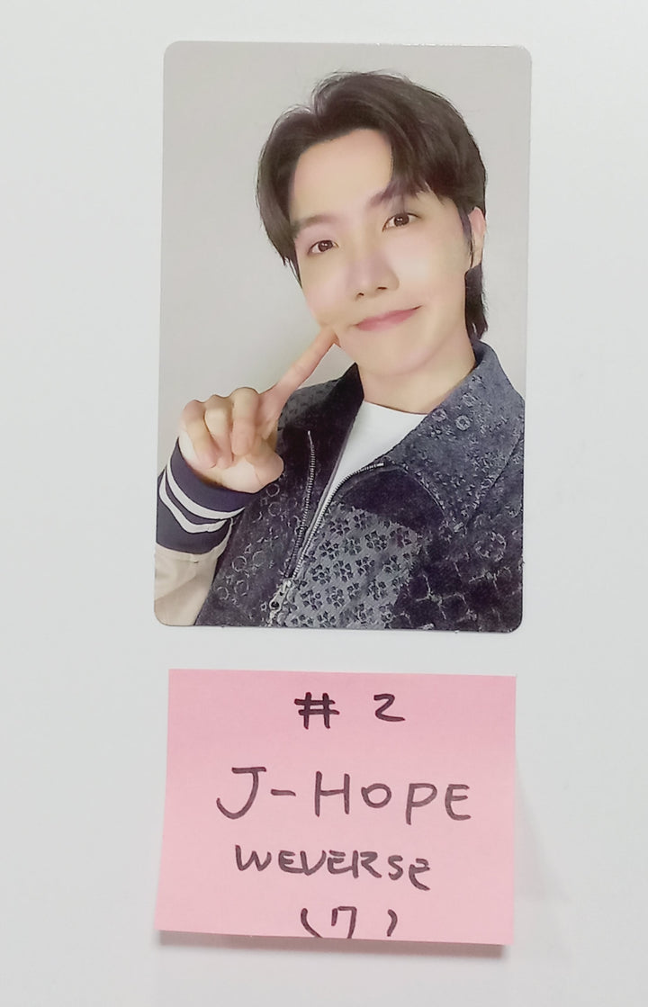 J-hope "HOPE ON THE STREET VOL.1" - Weverse Shop Pre-Order Benefit Photocard, transparent PVC Photocard [24.4.1]
