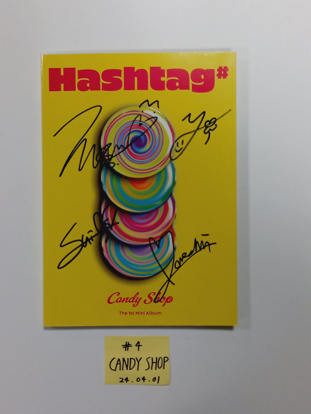 Candy Shop "Hashtag#", YOUNG POSSE "XXL" - Hand Autographed(Signed) Promo Album [24.4.1]