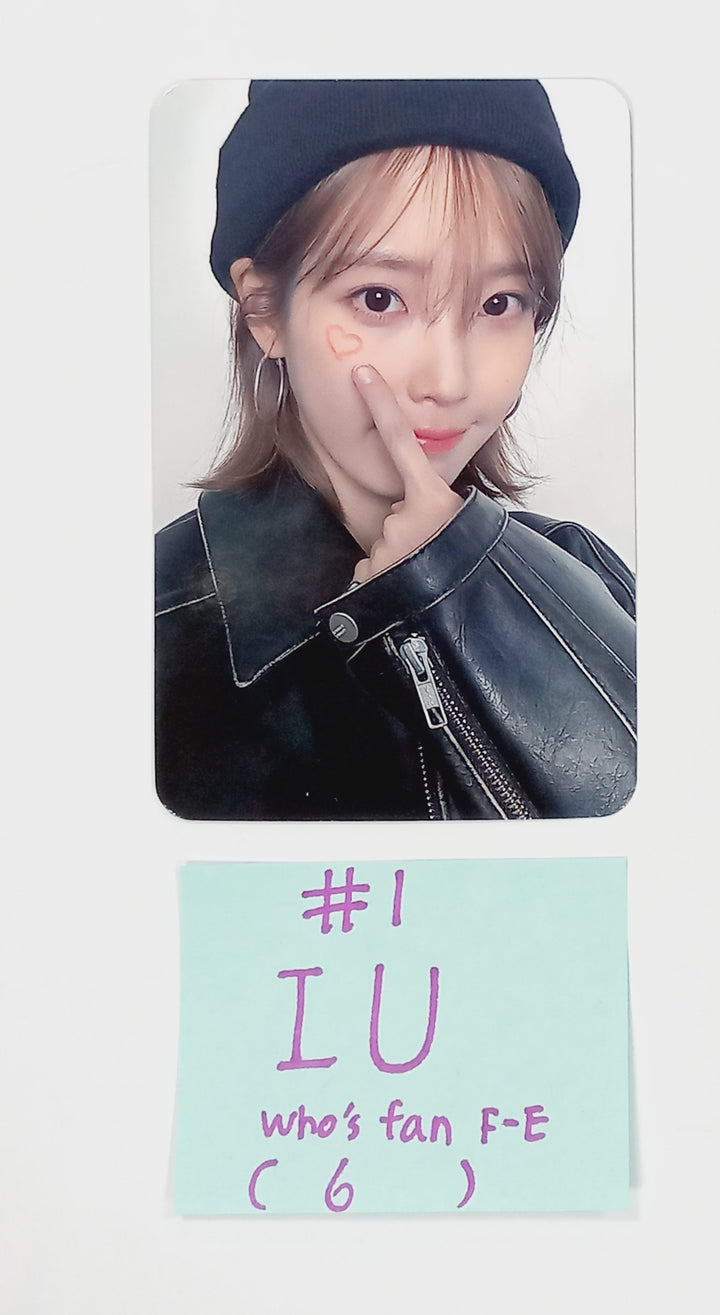 IU "The Winning" - Who's Fan Fansign Event Photocard [24.4.2]