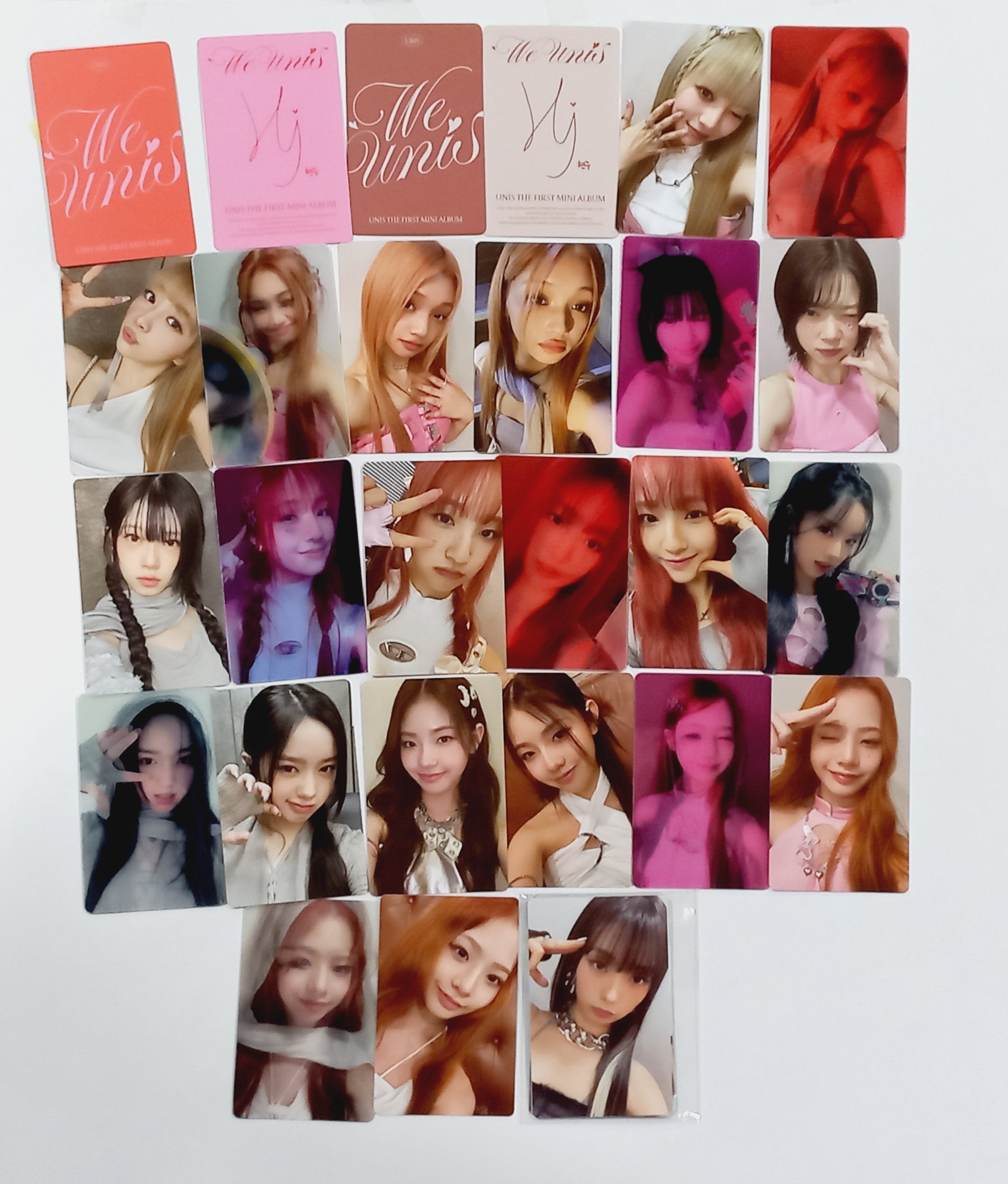 UNIS 'WE UNIS' - Official Photocard [24.4.2] - HALLYUSUPERSTORE