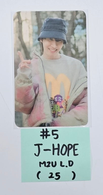 J-hope "HOPE ON THE STREET VOL.1" - [Soundwave, M2U, Powerstation] Lucky Draw Event Photocard [24.4.5]