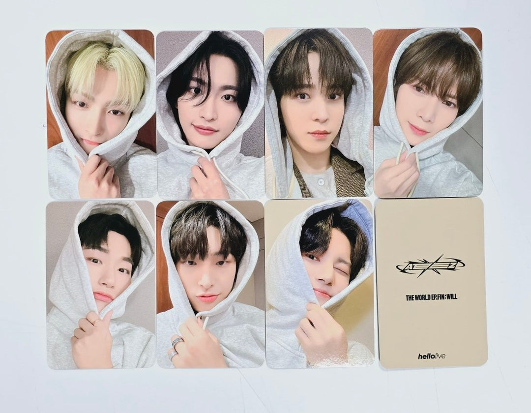 Ateez "The World Ep.Fin : Will" - Hello Live Luckydraw Event Photocard [Digipack Ver.] [24.4.9]