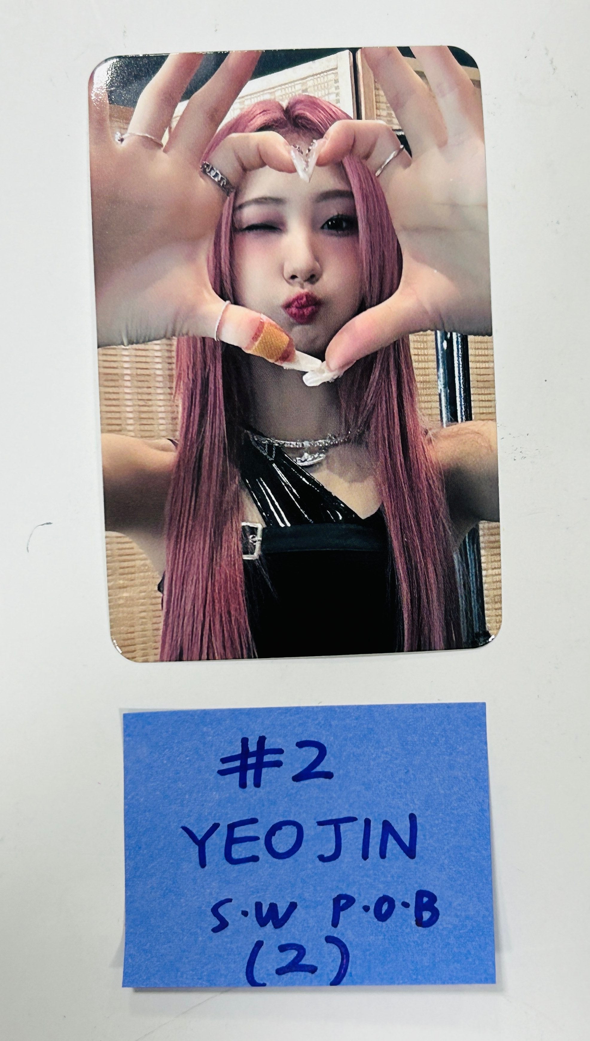 loossemble LOONA ヘジュ　韓国ショーケース　トレカ　セット loossemble LOONA 販売済み ヘジュ 特典 ポラ風 トレカ セット LOONA