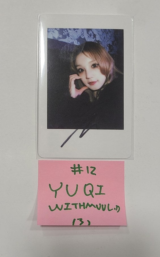(g) I-DLE "2" 2nd Full Album -  Withmuu Luckydraw Event Photocard Round 2 [24.4.18]