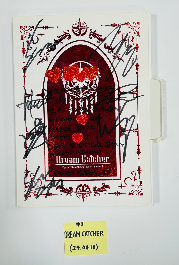 Dreamcatcher - Hand Autographed(Signed) Promo Album [24.4.18]