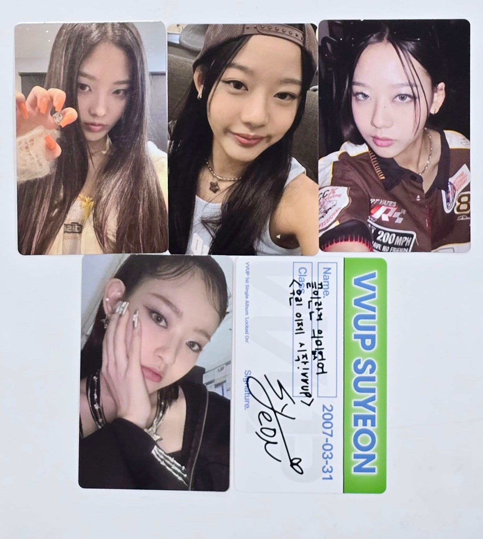 VVUP 1st Single Album 'Locked On' - Official Photocard [24.4.23