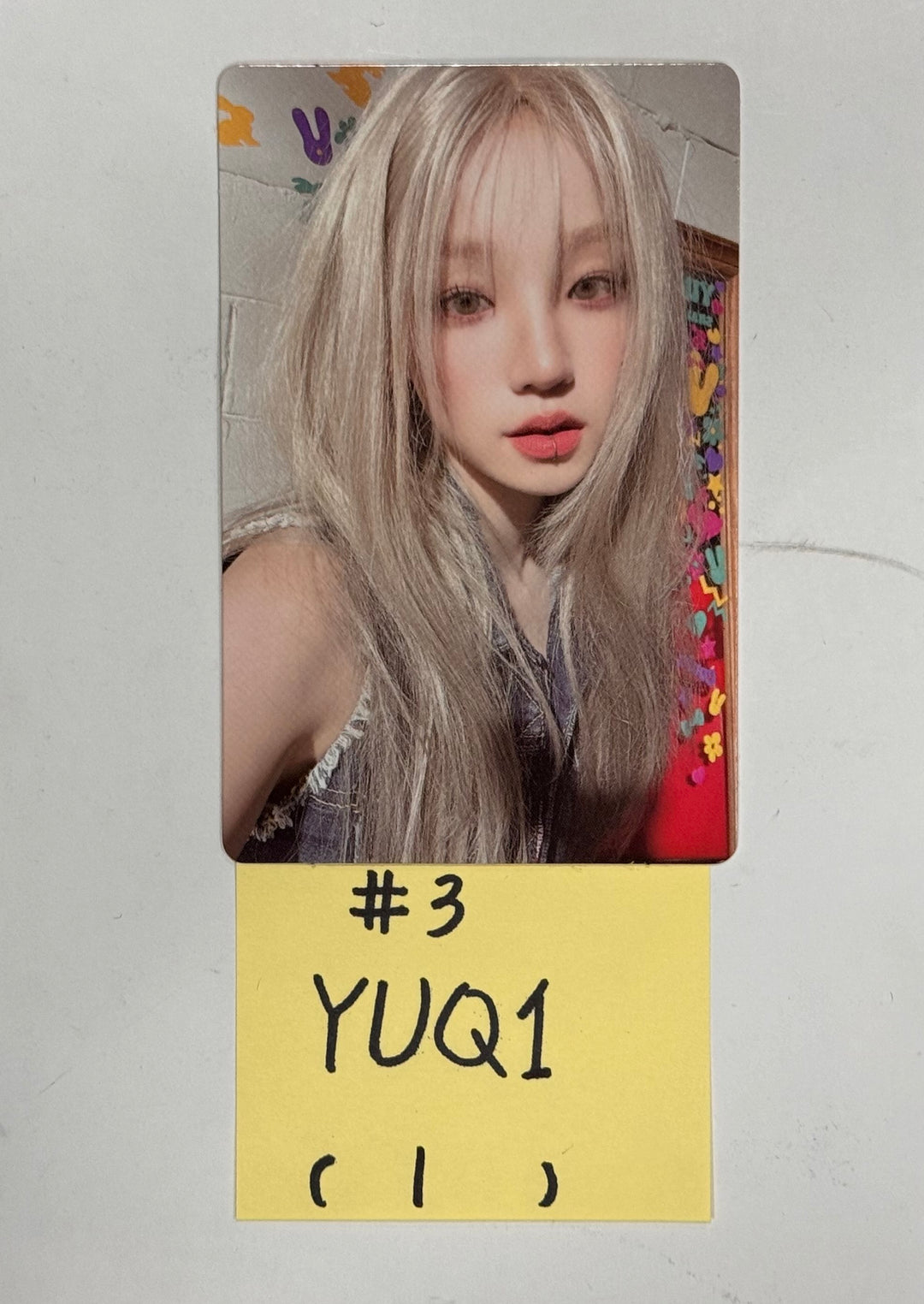 YUQI (Of (G) I-DLE) "YUQ1" - Official Photocard, ID Photo [24.4.24]