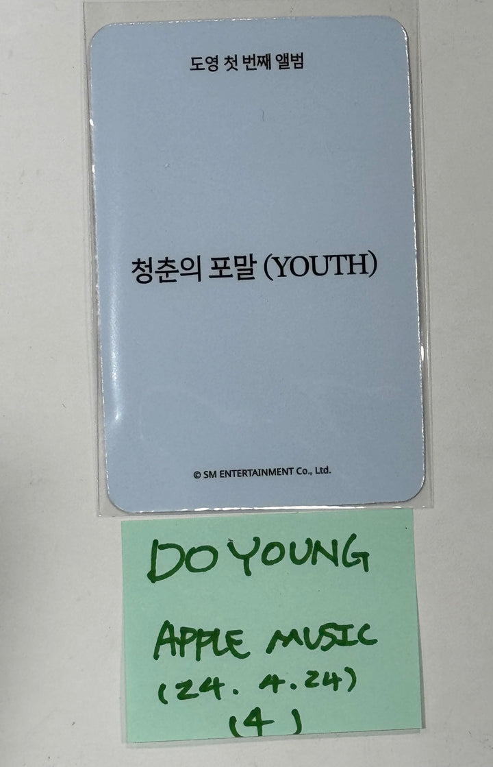 DOYOUNG (Of NCT) "YOUTH" - Apple Music Pre-Order Benefit Photocard [24.4.24]