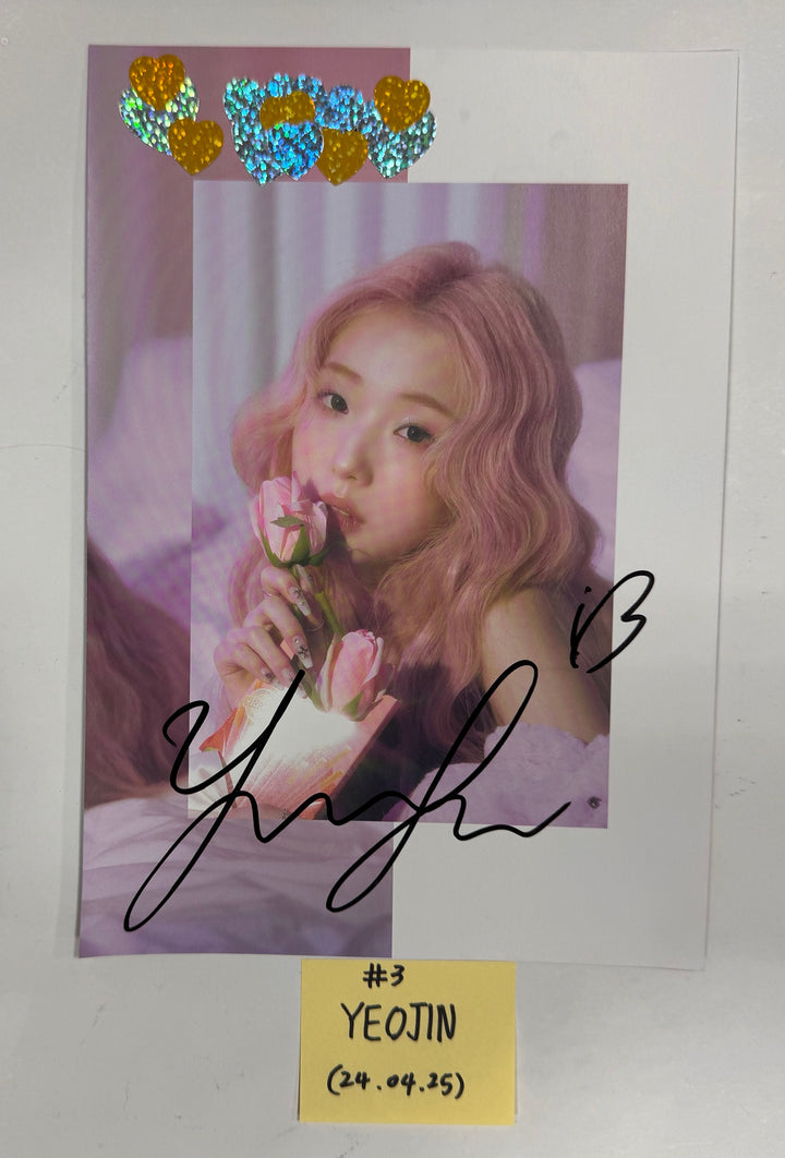 Loossemble "One of a Kind" - A Cut Page From Fansign Event Album [24.4.25]