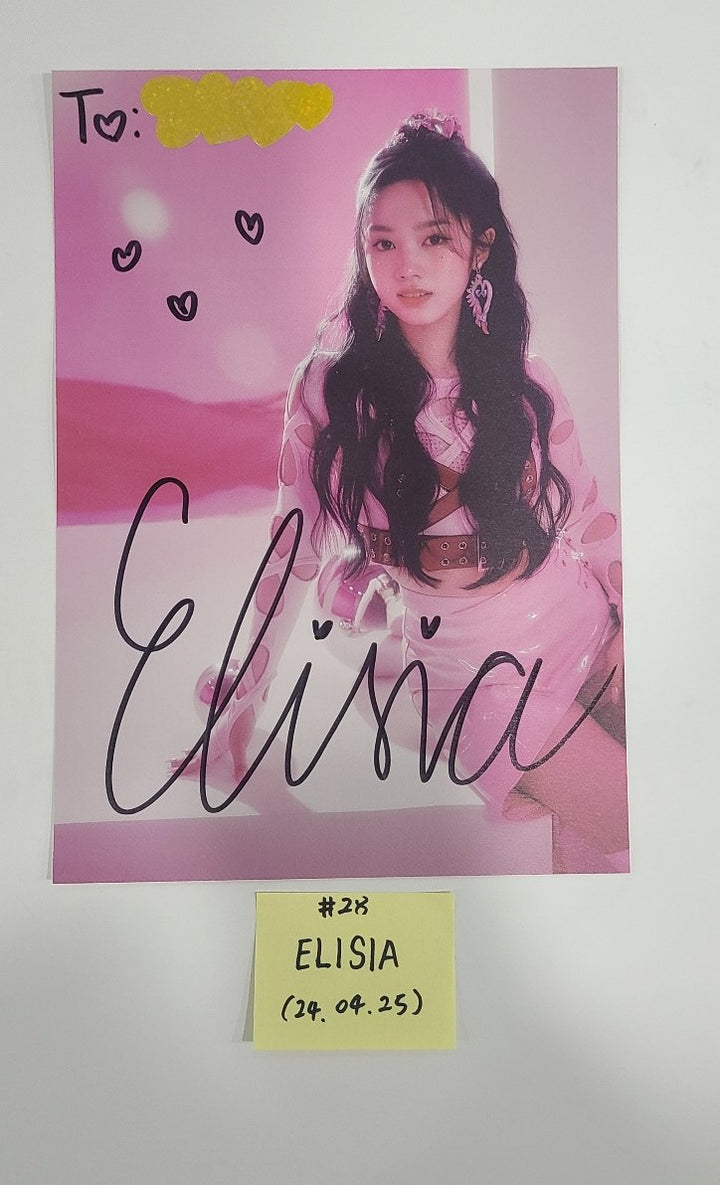 UNIS 'WE UNIS' - A Cut Page From Fansign Event Album [24.4.25]