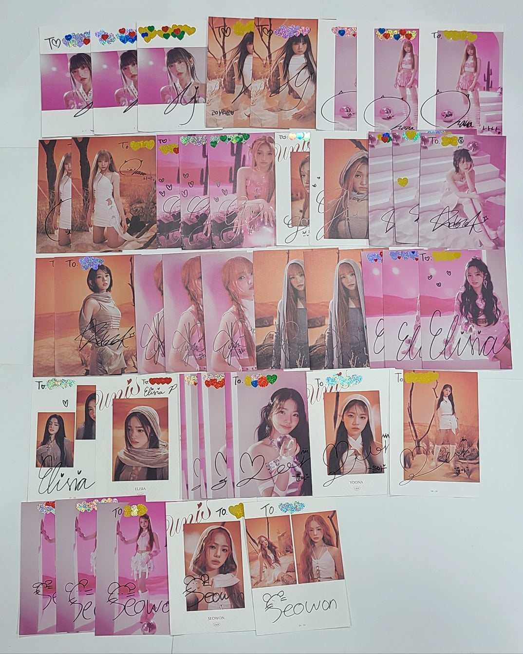 UNIS 'WE UNIS' - A Cut Page From Fansign Event Album [24.4.25]