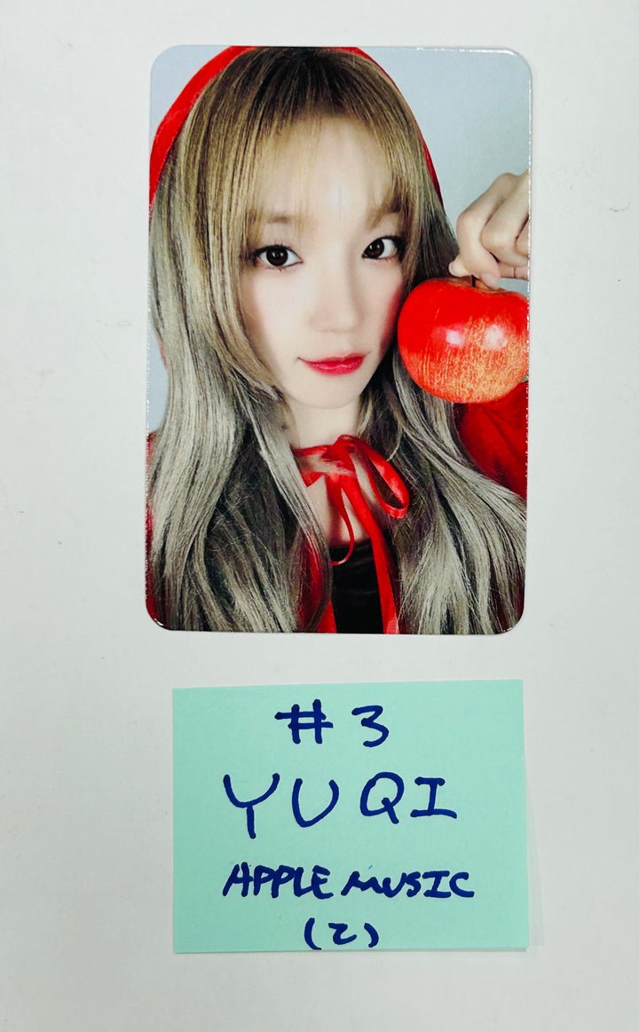YUQI Of G I DLE YUQ1 Apple Music Fansign Event Photocard yuqi-of-g-i-dle-yuq1-apple-music-fansign-event-photocard