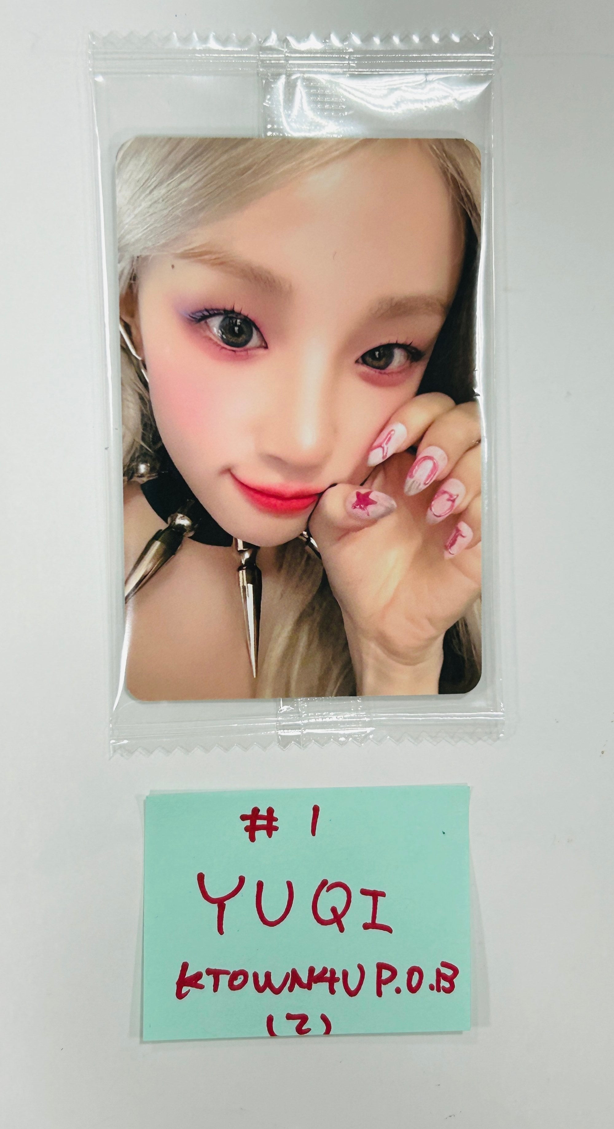 (G)I-DLE  シーグリ ktown4u 限定 トレカ  ウギ Yuqi YUQI (Of (G) I-DLE) 