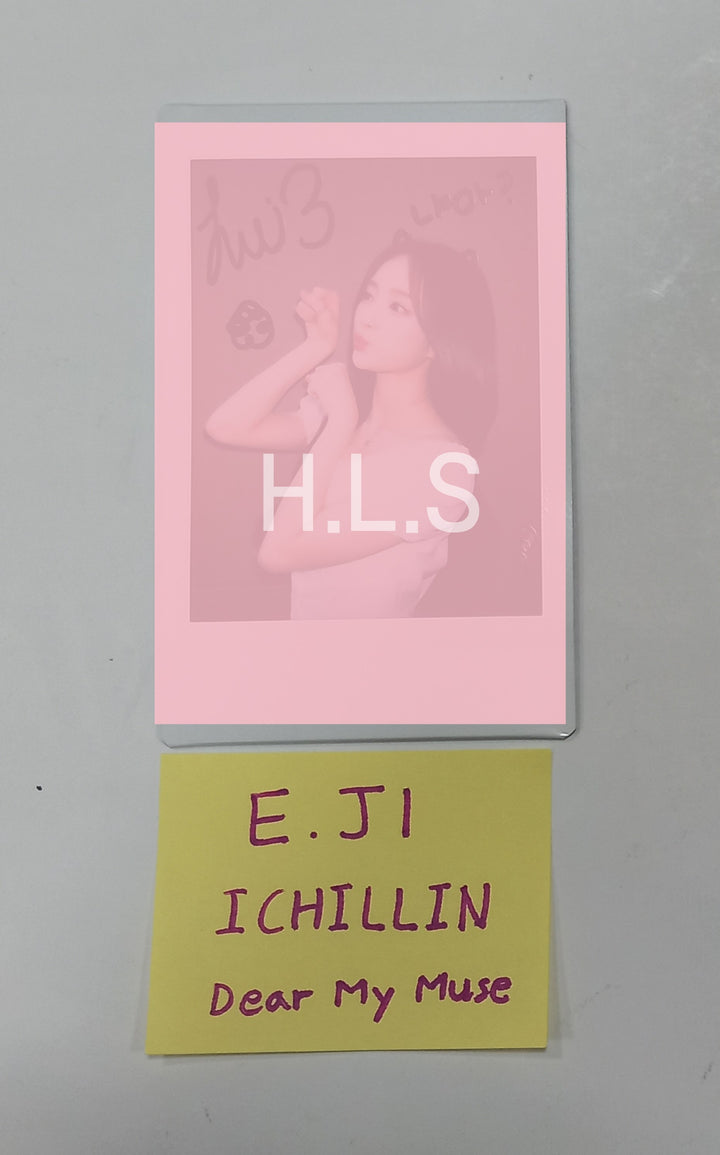 E.JI (Of ICHILLIN) "FEELIN' HOT" - Hand Autographed(Signed) Polaroid [24.4.30]