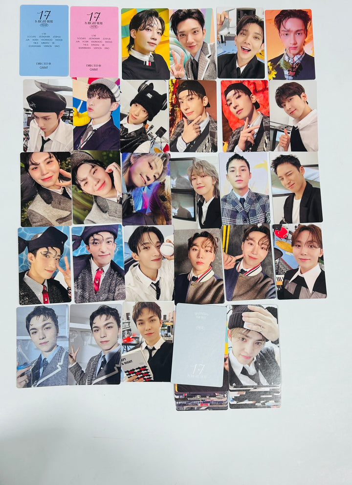 SEVENTEEN "17 IS RIGHT HERE" - Official Photocard, Photocards Set (13EA) [24.5.2]