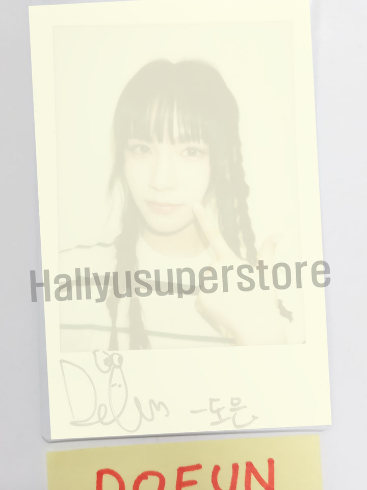 DoEun (of Young Posse) "XXL"  - Hand Autographed(Signed) Polaroid [24. 05. 03]