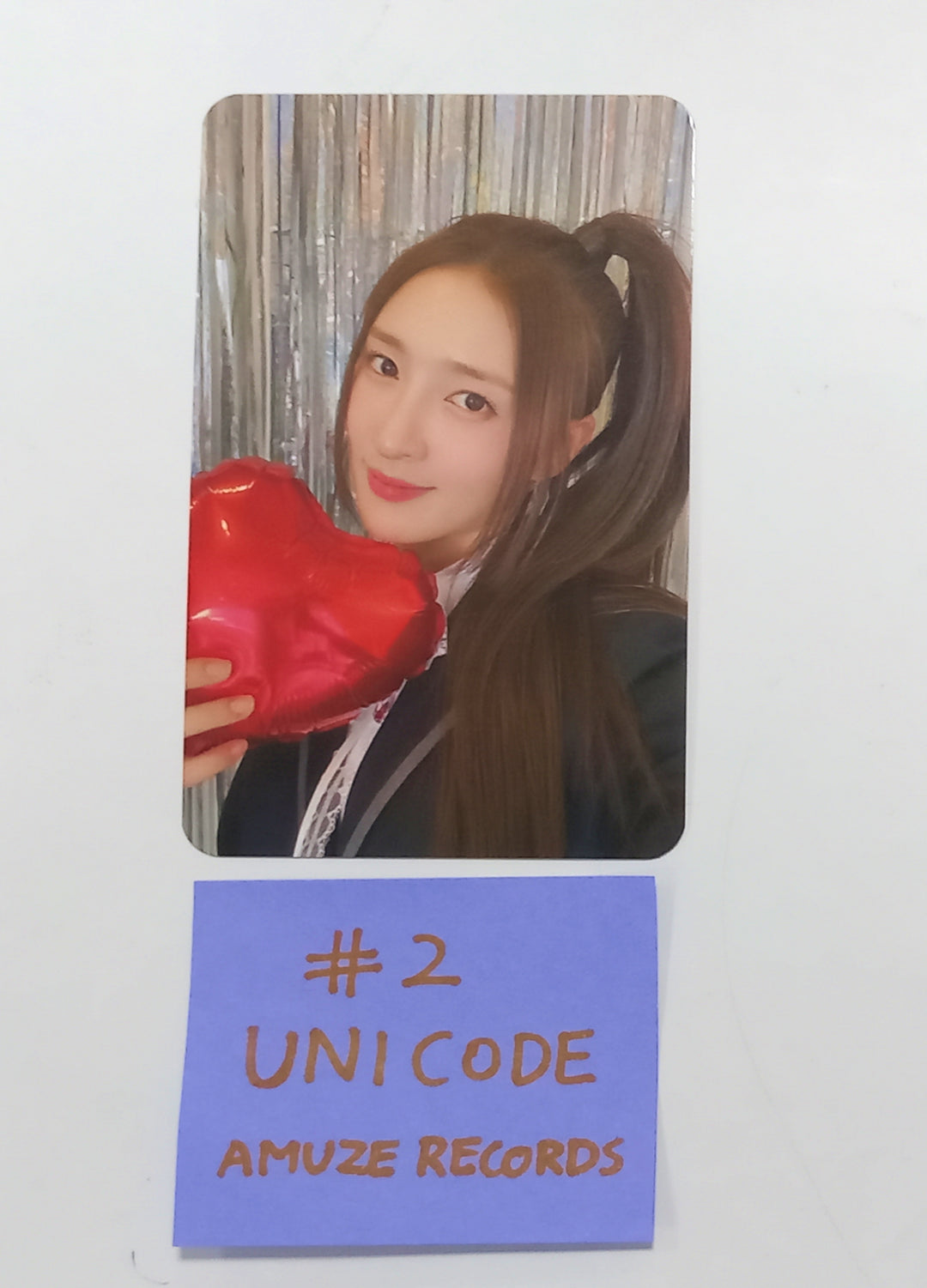 UNICODE "Hello World : Code J" - Amuze Record Fansign Event Photocard [24. 05. 03]