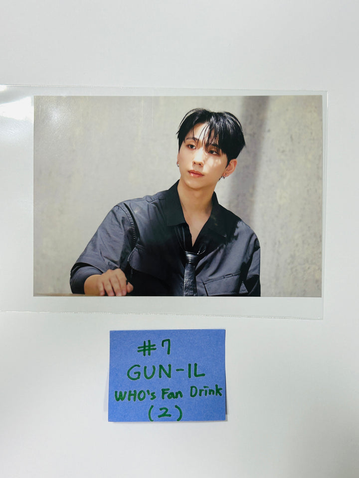 Xdinary Heroes "TroubleShooting" - WhosFan Store Cafe Lucky Draw, Drink Event Photocard, 4x6 Photo [24. 05. 03]