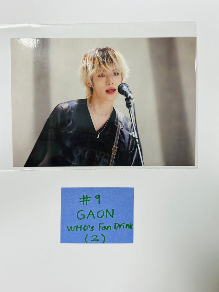 Xdinary Heroes "TroubleShooting" - WhosFan Store Cafe Lucky Draw, Drink Event Photocard, 4x6 Photo [24. 05. 03]