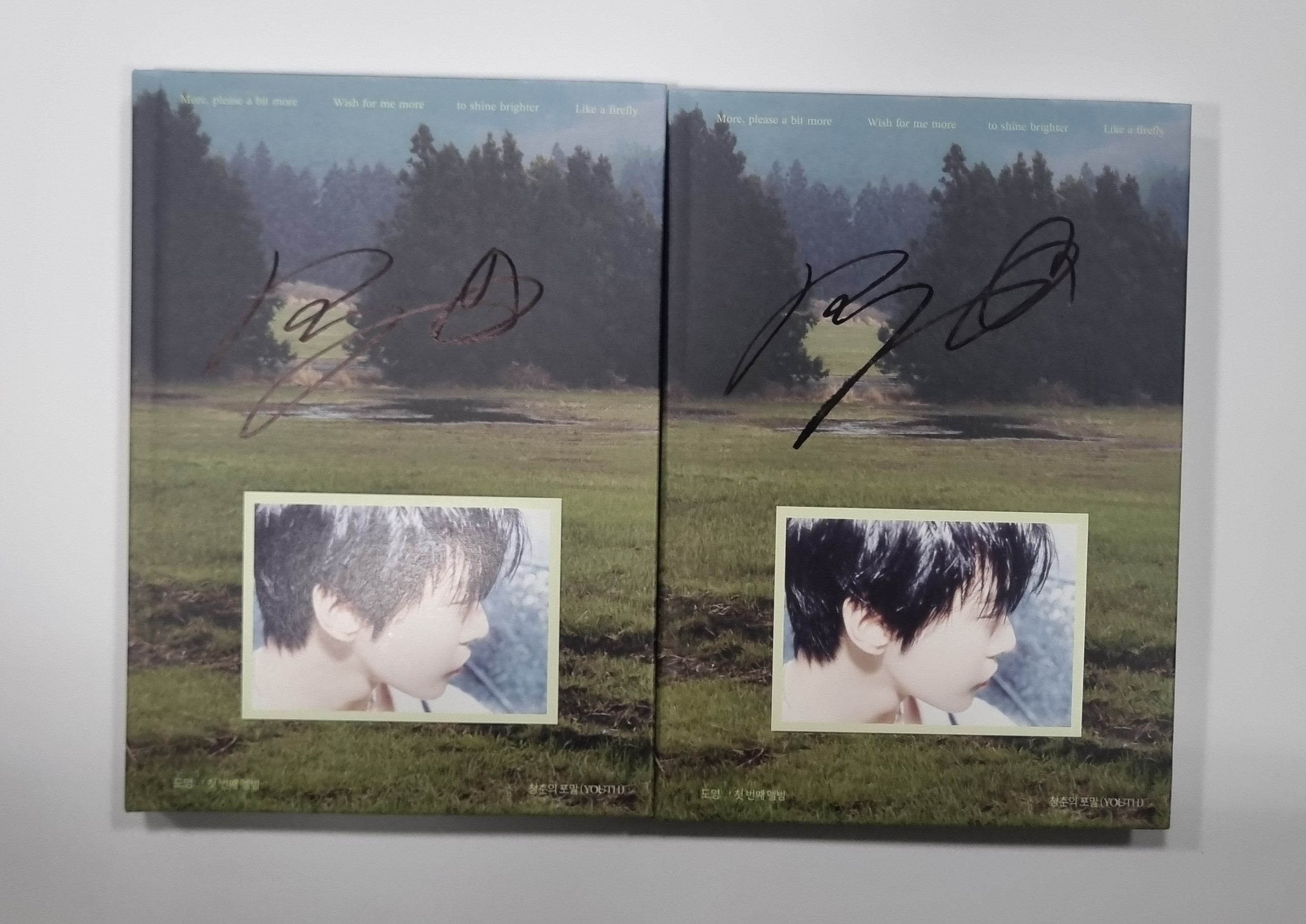 Popular NCT 127 - Doyoung Signed Poster w/ Steel Frame