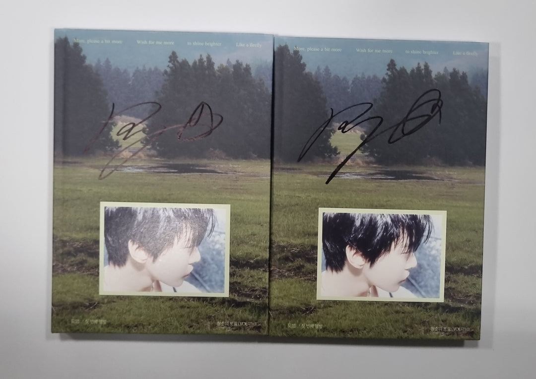 DOYOUNG "YOUTH" - Hand Autographed(Signed) Promo Album [24.5.7]